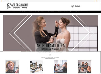 Art et Glamour, maquillage